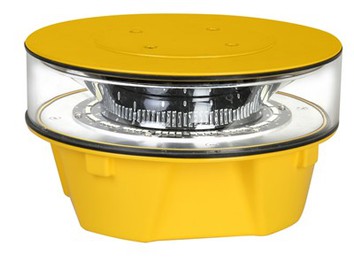 Medio c di ostruzione Luce LED LED Aviazione Ostruzione Aviazione LED LED Aircraft Luci di avvertimento Aviazione Red Osstruzioni Airpano Luci di avvertimento Aircratica Indicatore Aeromobile Luci aeronautica di avvertimento.